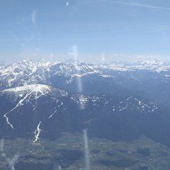 Flugwegposition um 13:07:50: Aufgenommen in der Nähe von 39030 Pfalzen, Bozen, Italien in 3434 Meter